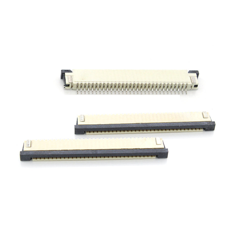 1.0mm Pitch FFC FPC Connector 4-50Pin Custom Cable Assembly