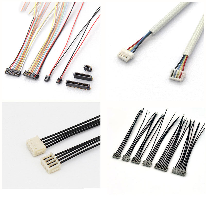 0.6 0.8 1.0 1.5 2.0 3.96mm XSR SUR SR KR TE IDC Cable Harness for Drone and Lithium Battery