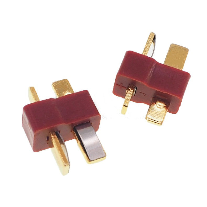 Anti-Skid Male Female T Connector Adapter for RC Model Toy Vehicle Battery
