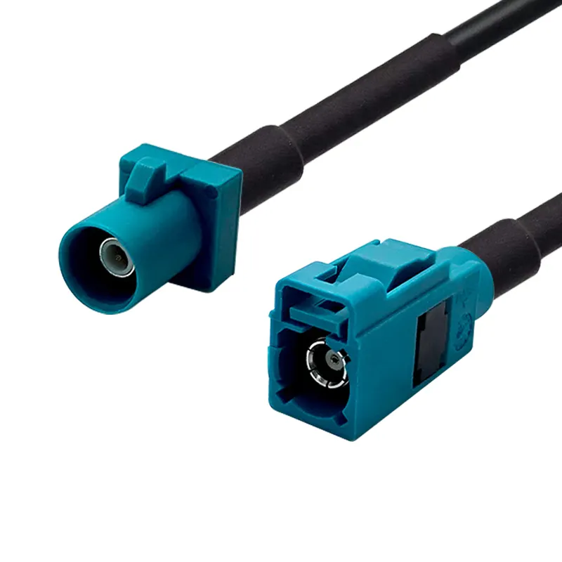 Hsd C Fakra Z Female Male SMA Car Antenna Amplifier Wireless Signal Rg58 Cable RF Coaxial 50 Male to Female Fakra Cables