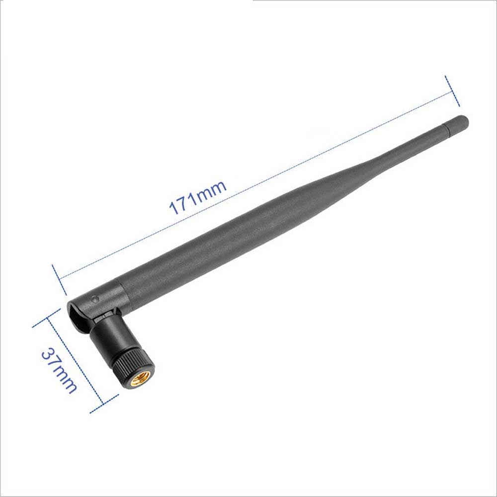 2.4G 5.8G Dual Band WiFi Rubber Duck Antenna 5dBi Gain for Smart Environmental & Face Recognition Devices