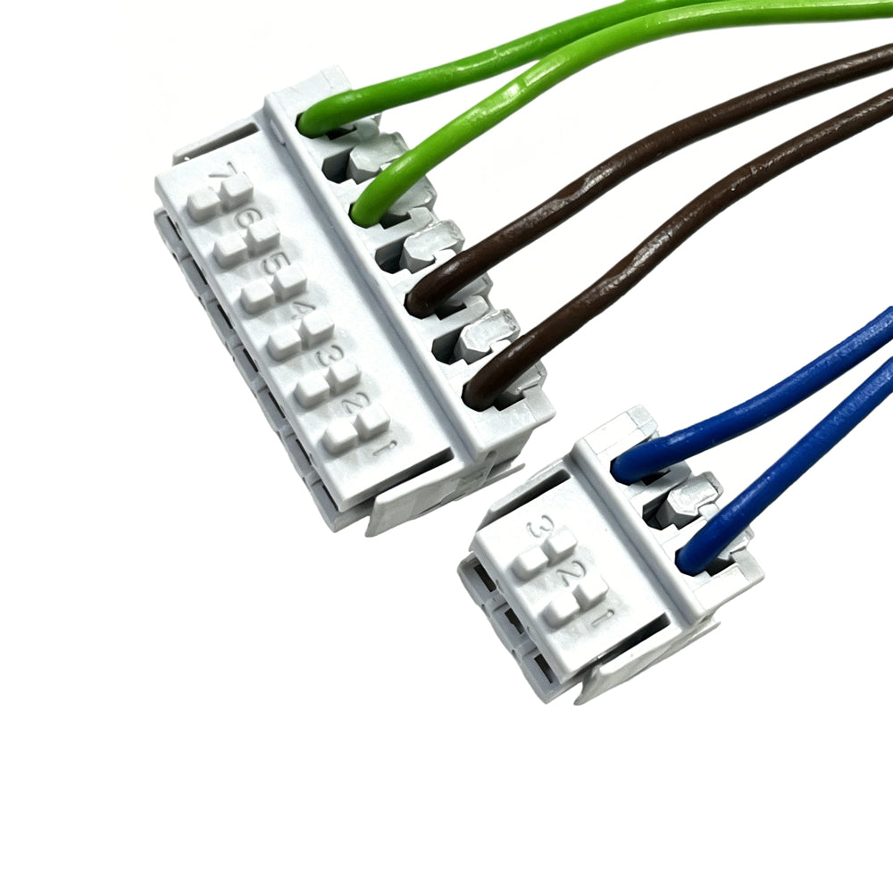 2.5mm Pitch Duoplug Series TE 284970-3 IDC Cable Assembly Wire to PCB Loom for Household Appliance