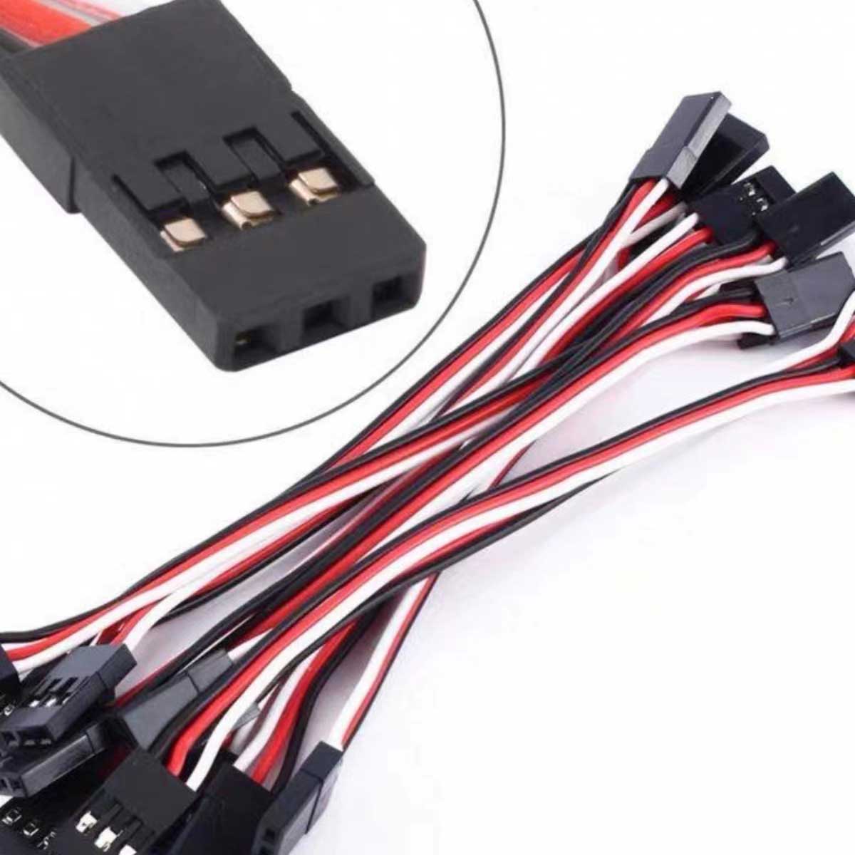 JR Futaba Plug to JST Male Connector Extension Cable for Lithium Battery