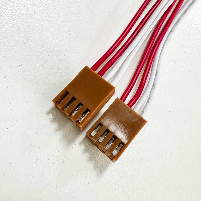 JAE 2.54mm IL-4S-S3L-(N) battery plug connection wire Aviation Electronics Elevator harness cable