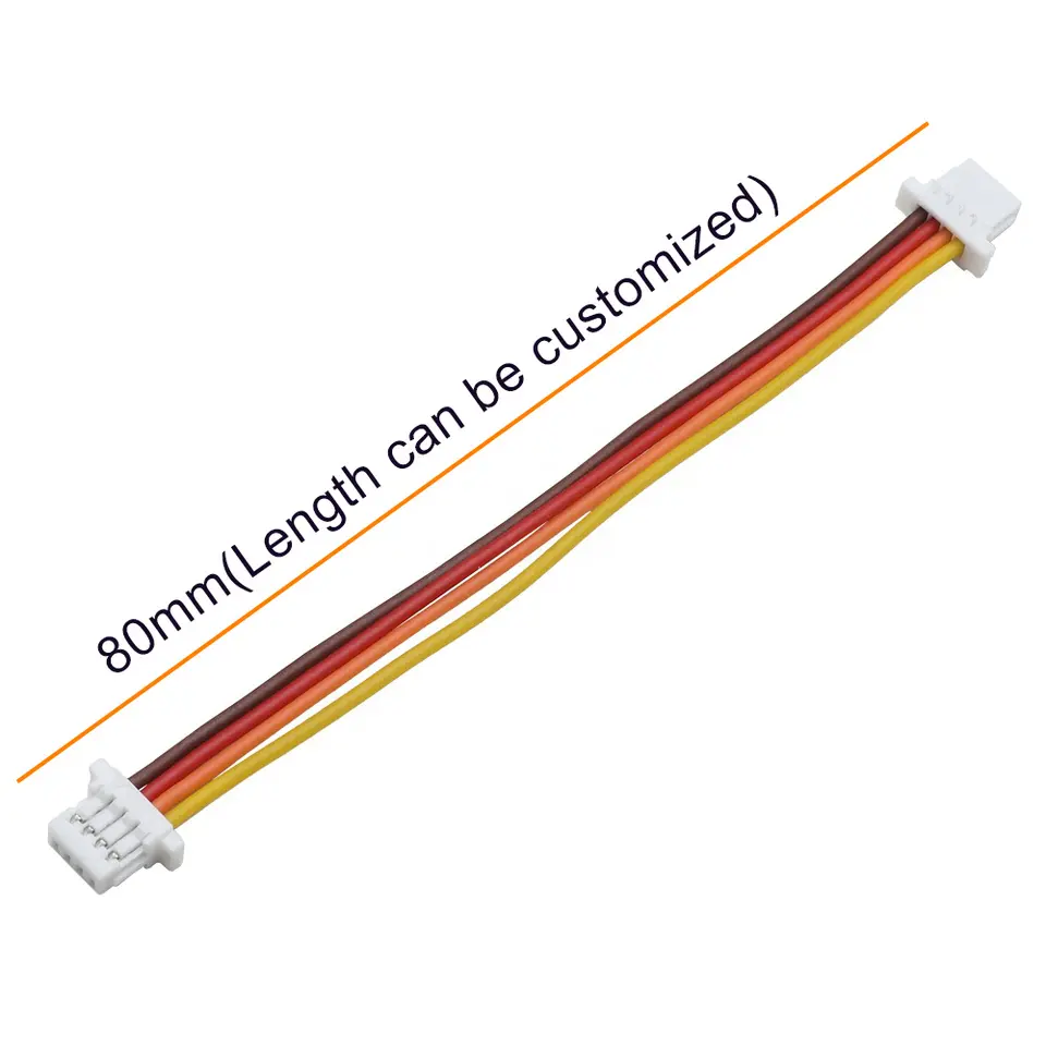 JST-Shr-04V-S-B 4 Pin 1.0mm Pitch Plastic Connector Wire Harness Jst Sh Custom Cable Assembly