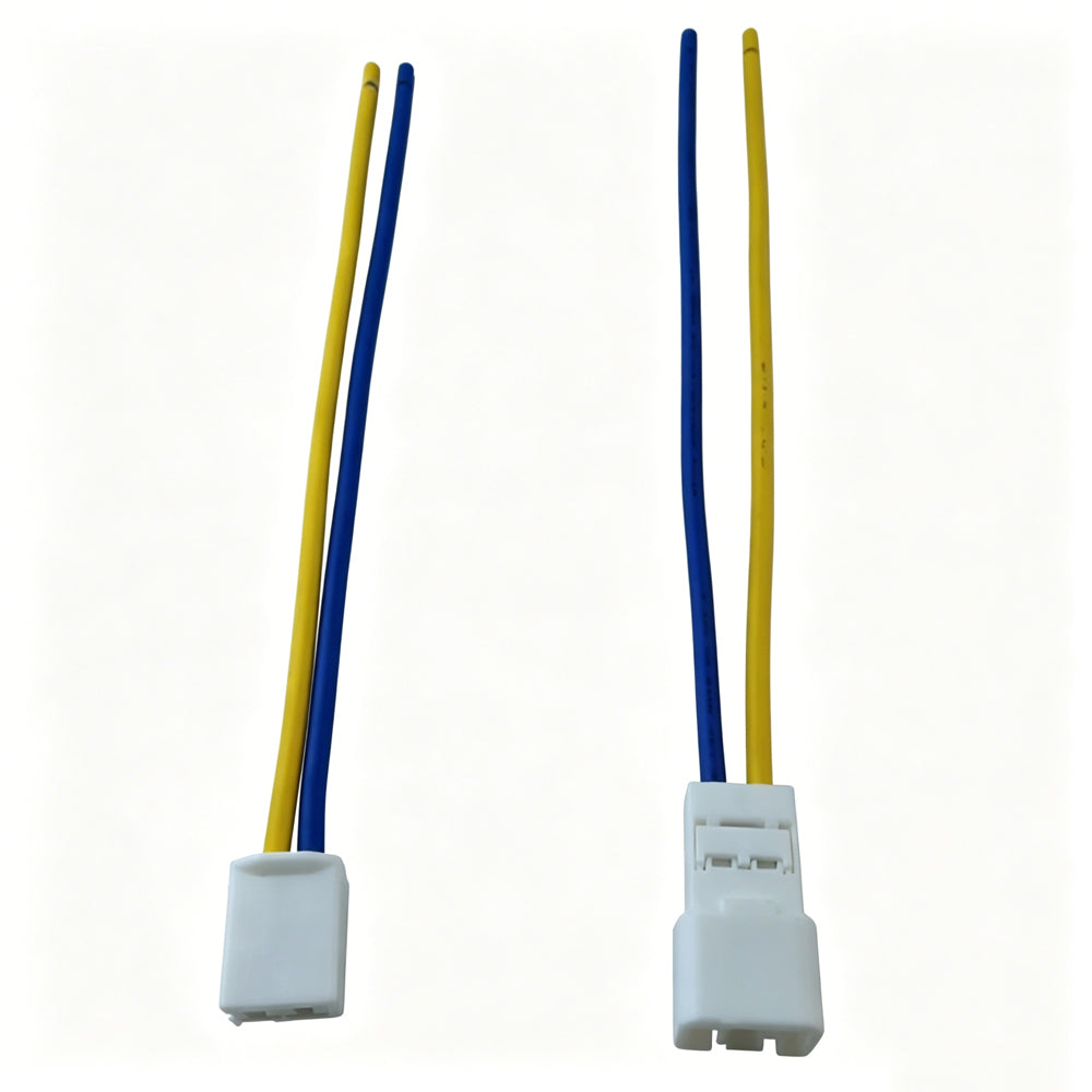 2Pin Pigtail Wire Cable 90980-10916 Male and Female Connector Wiring Harness Compatible With Blower Motor Connector