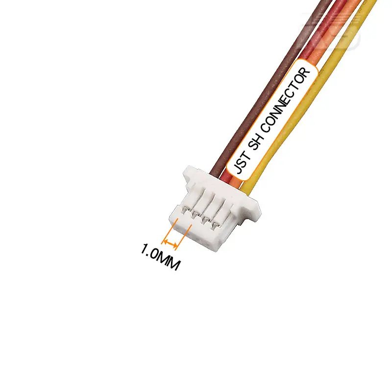 JST-Shr-04V-S-B 4 Pin 1.0mm Pitch Plastic Connector Wire Harness Jst Sh Custom Cable Assembly