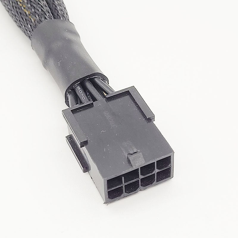 Manufacturer Supply Fully Covered GPU New 8pin to Double 6+2pin Female Converted PC Video Card Power Cable