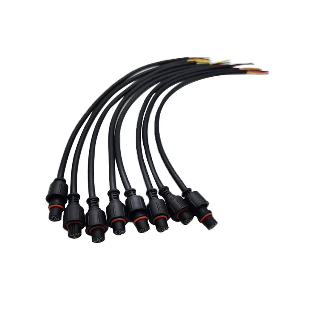 3 Core Waterproof Cable LED Outdoor Light Solar Lamp Electronic Cable Wire