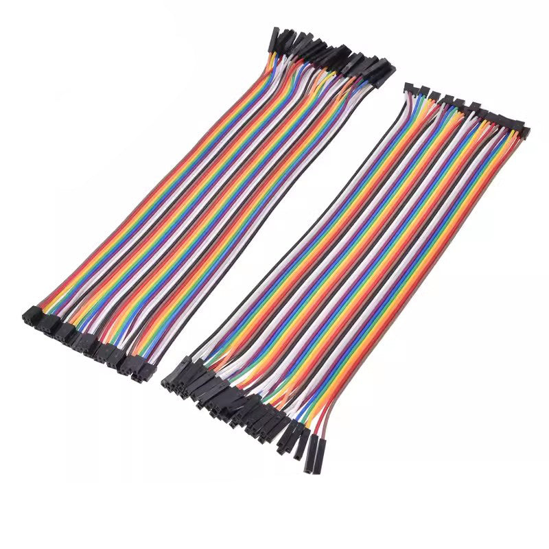 40Pin Dupont color cable 2.0mm to 2.54mm female to female plug 1Pin to 2Pin