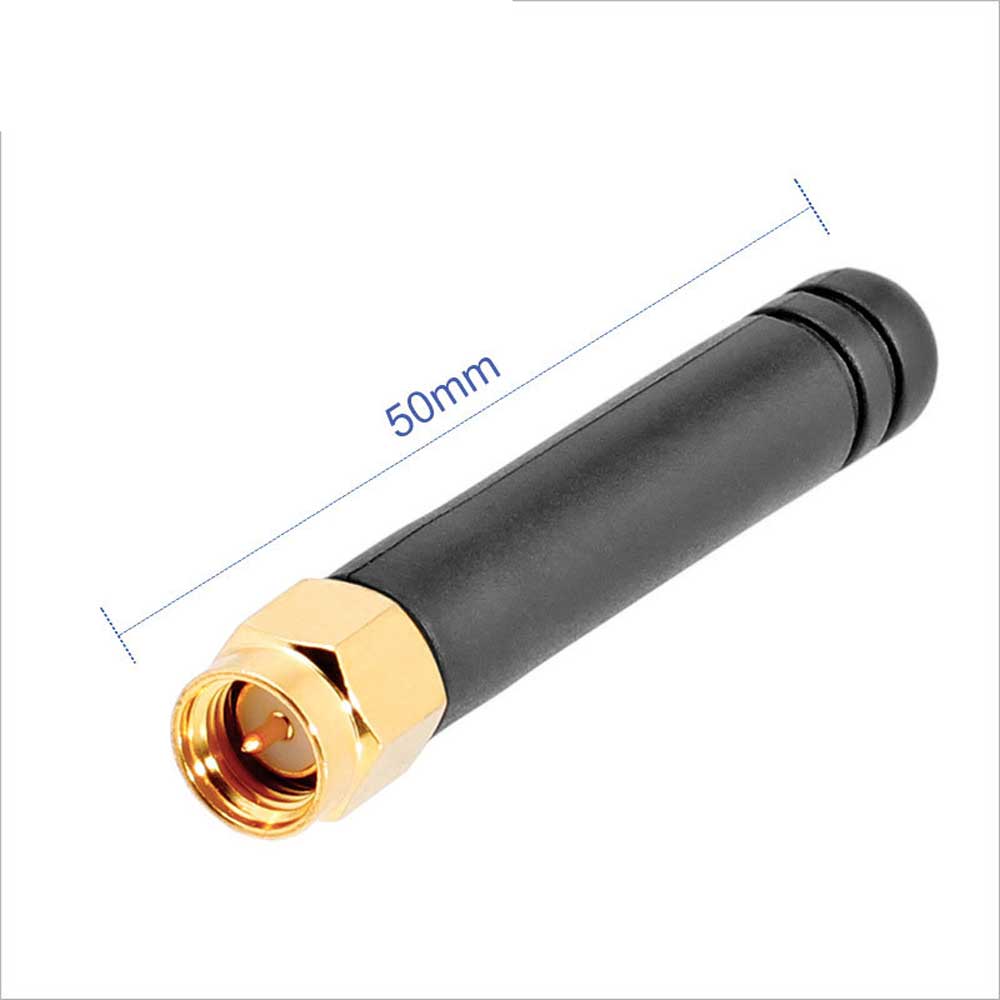 433MHz 470MHz 510MHz LoRa Module SMA Male Right Angle Rubber Duck Antenna