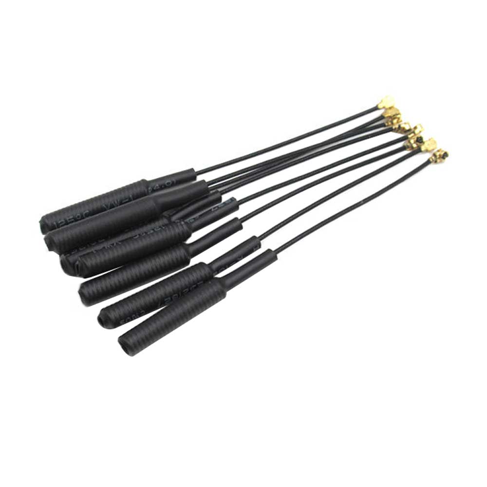 433MHz Built-in Spring Welding Antenna 400-450MHz Omnidirectional Helical RG113 RF Transmit Receive Antenna