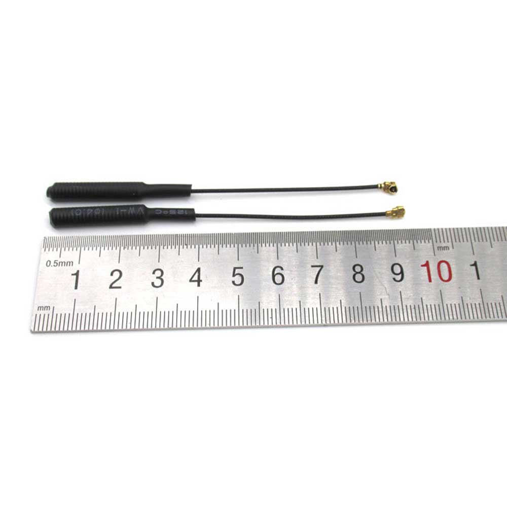 433MHz Built-in Spring Welding Antenna 400-450MHz Omnidirectional Helical RG113 RF Transmit Receive Antenna