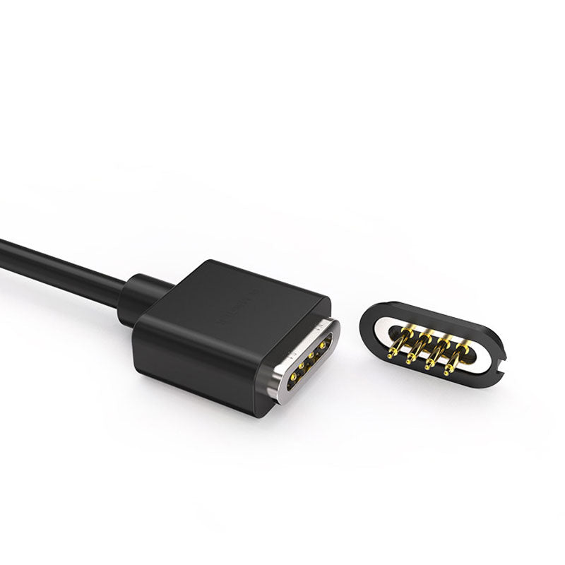 4-контактный магнитный кабель для передачи данных, контактный разъем типа "пого-пин", магнитный зарядный кабель, пружинный контактный разъем для магнитной зарядки.