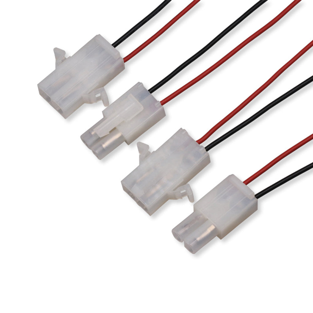 6.7mm Male and Female Connector Cable 3191 Terminal Wire 2P Automobile Wiring Harness