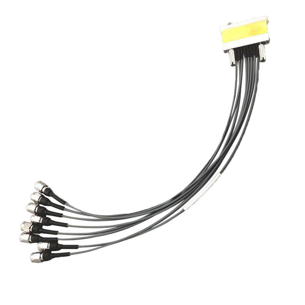 DC-67GHz 8-Port 1.85mm Male Multi-Channel RF Test Cable Stable Phase & Amplitude Harness
