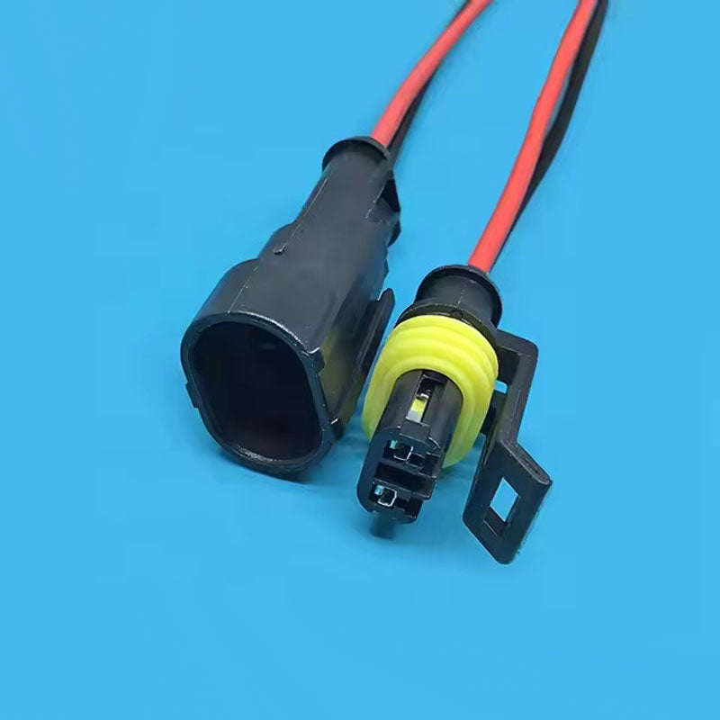 AMP 282105-1 Series 282087-1 Series Waterproof Car Connector Wire Harness