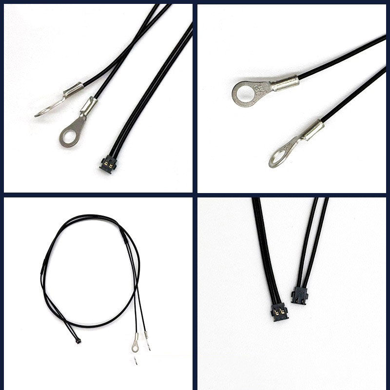 JST 0.5-3 Ring Tongue Terminal R-type Non-insulated Cable Wire to 78172 Pico-EZmate Electronic Battery Wire Harness Customized