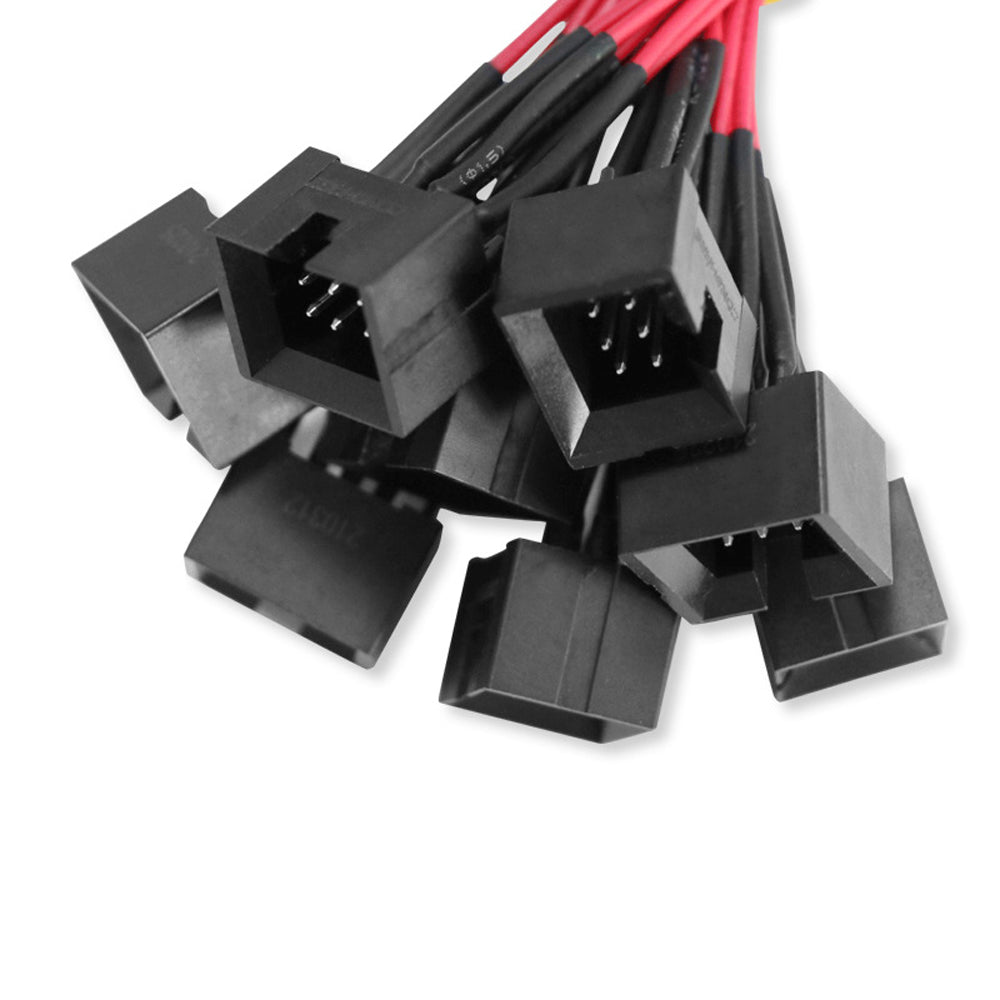 B701000130021 2*3P Plug Connector 2.54mm Terminal Wire Server Fan Socket Interface Cable