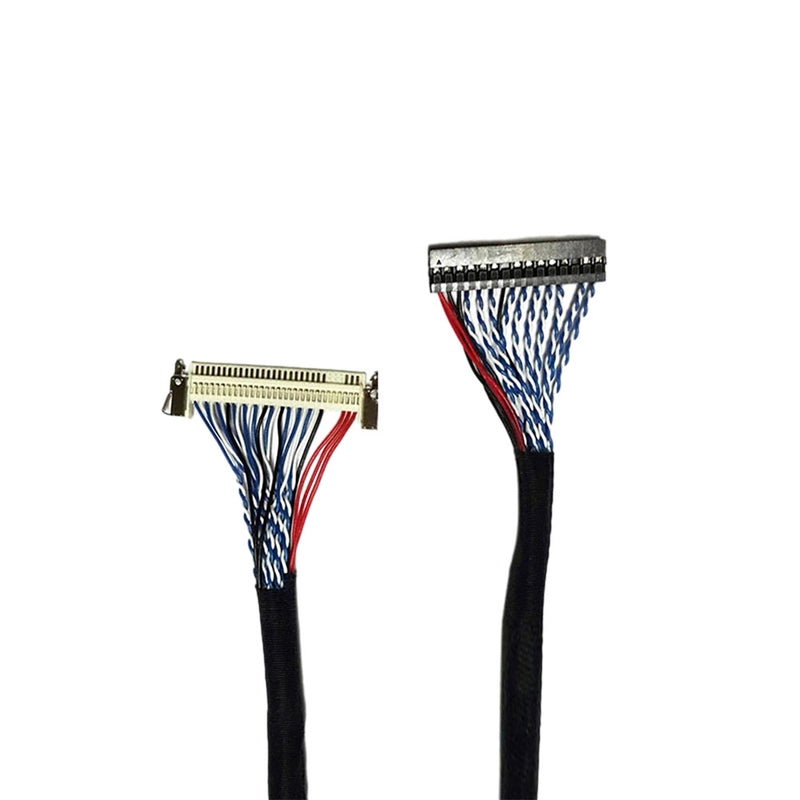Custom 1571 28awg LVDS Cable Wire Harness With Df19 Df13 Df14 Connector