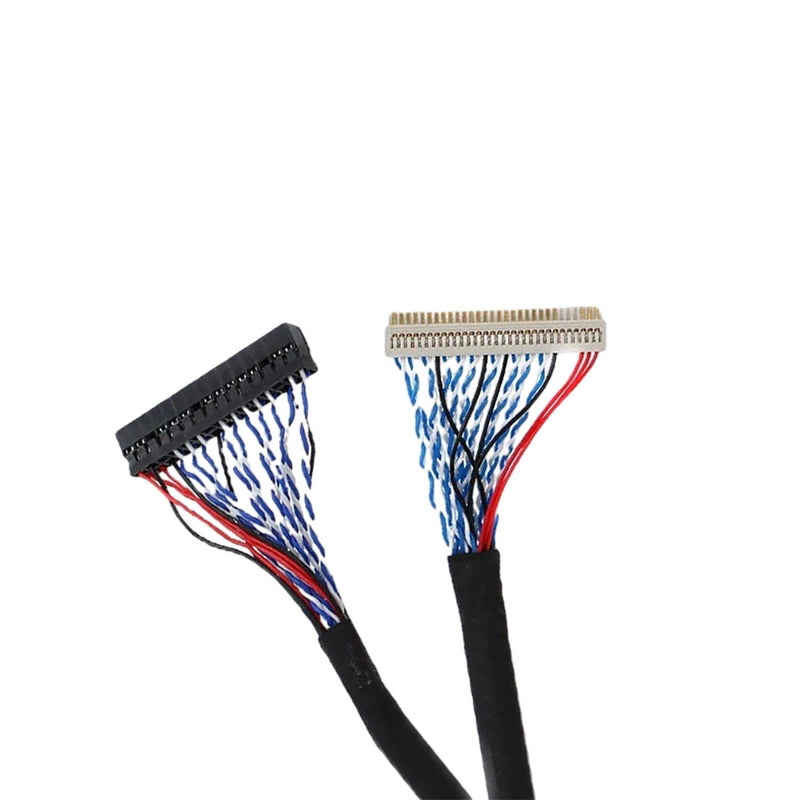 Custom 1571 28awg LVDS Cable Wire Harness With Df19 Df13 Df14 Connector