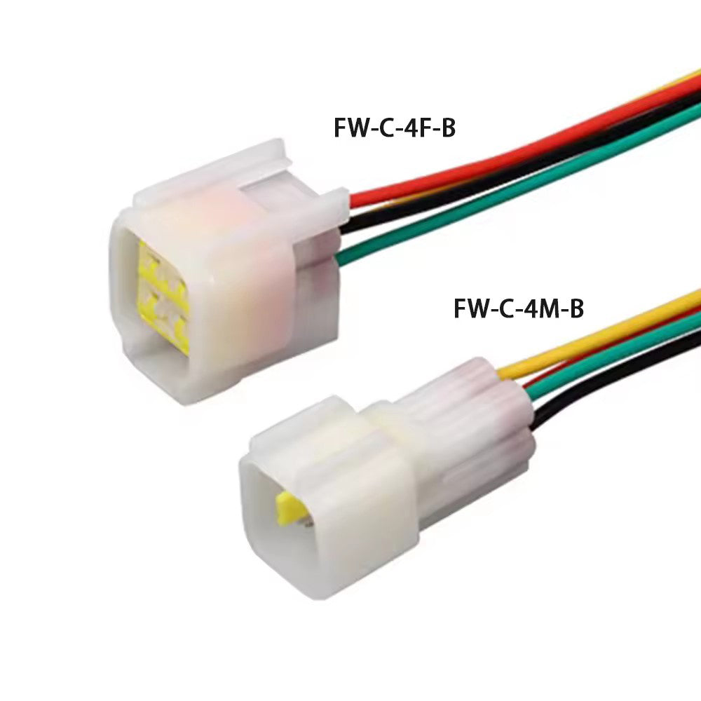 Custom Automotive Wire Harness Assembly 2-16Pin Connector Cable 48V-FW-C-NF-B FW-C-NM-B