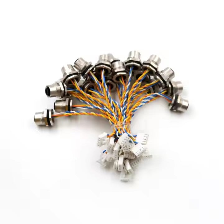 カスタマイズされたGX12 GX16ドッキング防水コネクタ2-10ピンアンテナ接続ケーブルハーネス