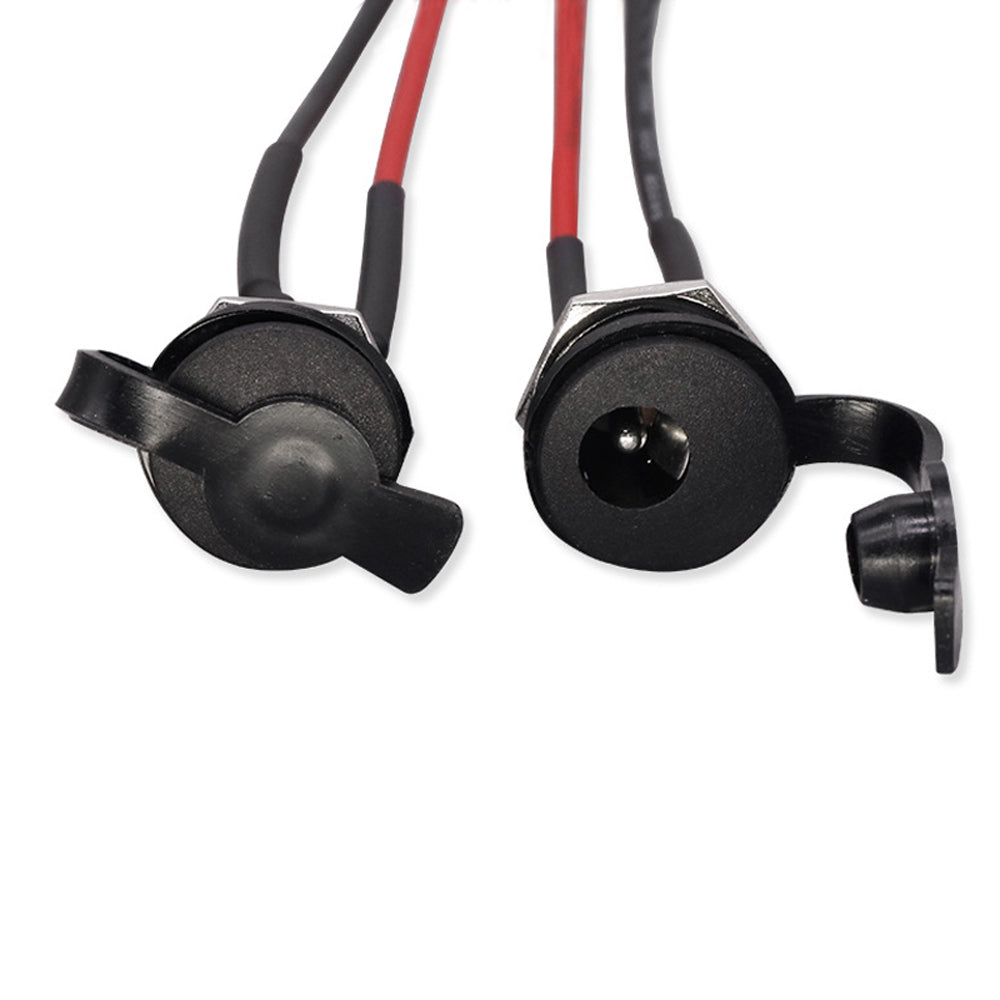 DC-022 High Current Female Socket 5521/5525 Power Charging Port DC Power Socket Waterproof Cable