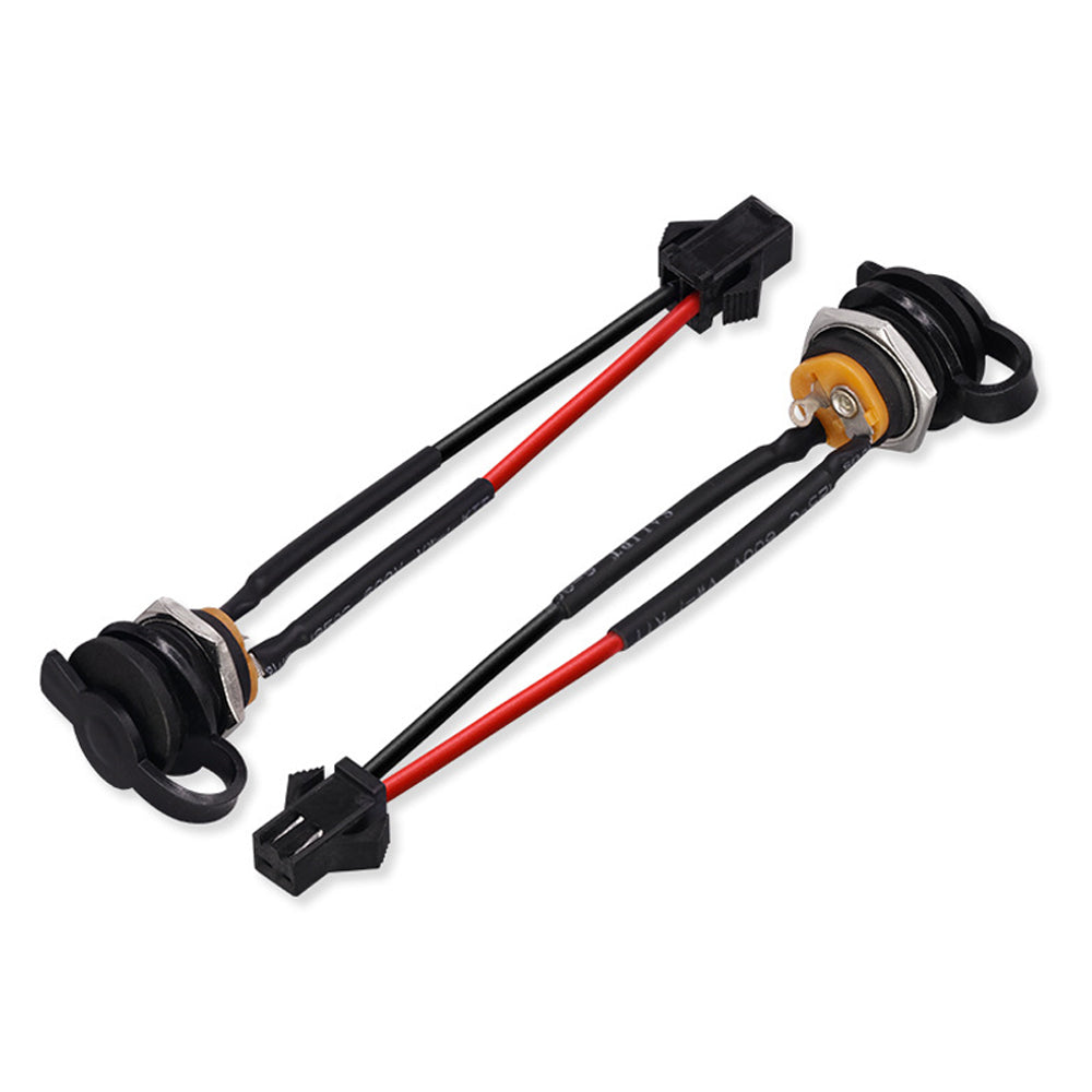 DC-022 High Current Female Socket 5521/5525 Power Charging Port DC Power Socket Waterproof Cable