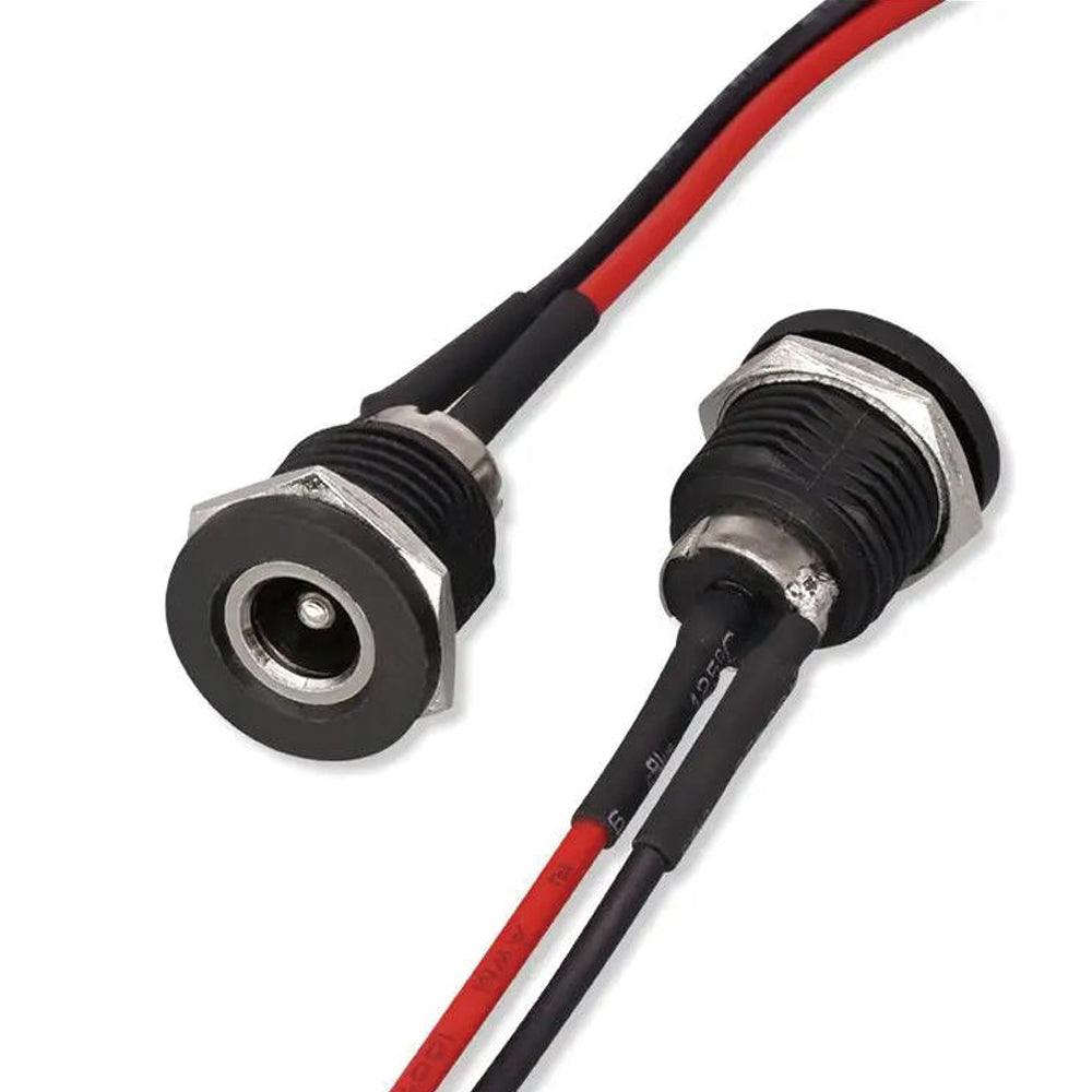 DC022D Charging Connector Wire DC5521 Female Power Cable for Lithium Battery Charger Socket