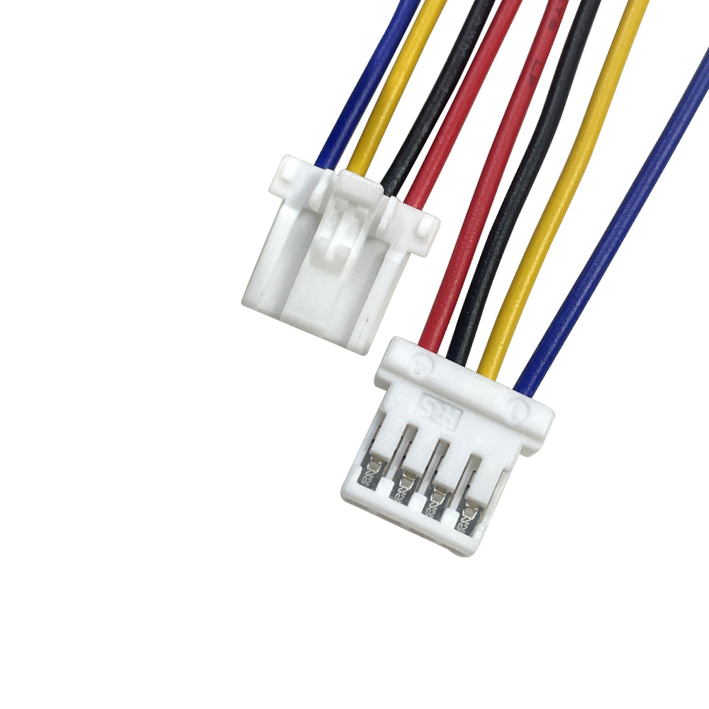 DF1E-4S-2.5C Custom Wiring Harness 4 Pin 2.5mm Pitch Connector Cable Assembly Automotive Wiring Loom