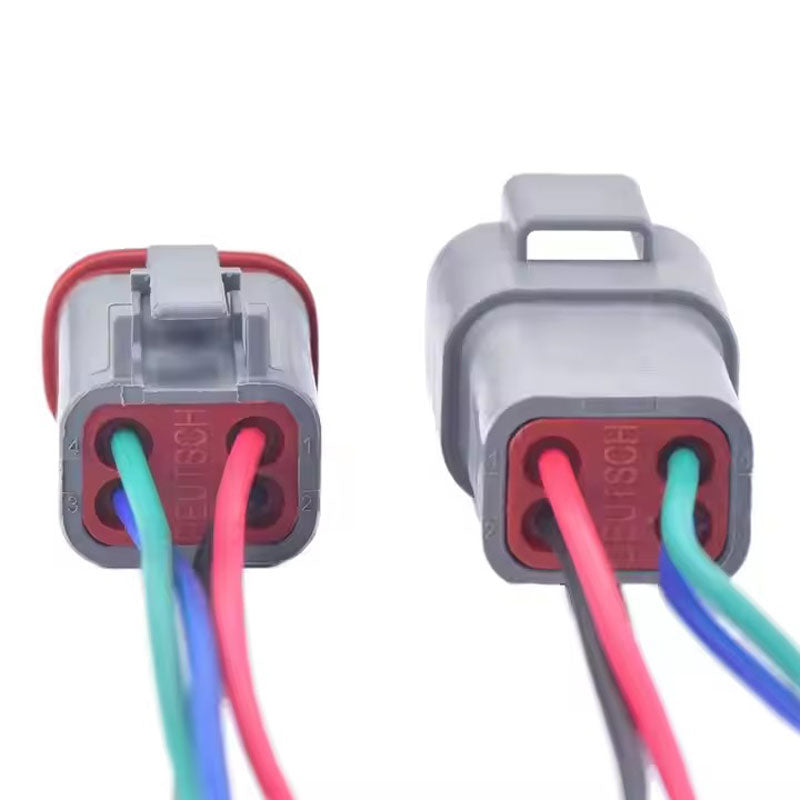 Deutsch 4-pin male DT04-4P 4p female DT06-4S automotive waterproof connector wiring harness