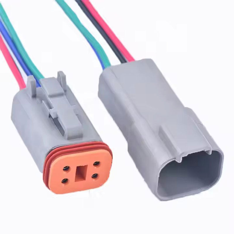 Deutsch 4-pin male DT04-4P 4p female DT06-4S automotive waterproof connector wiring harness