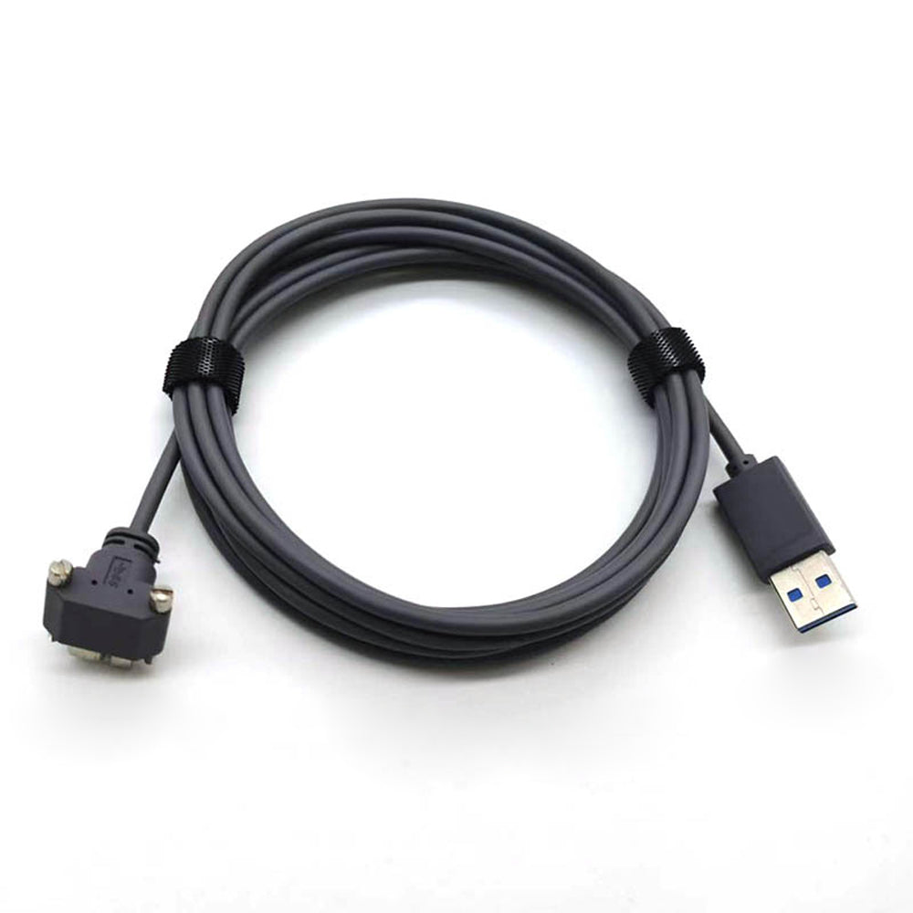 Elbow Micro USB to USB PVC High-flexible Cable Intelligent Robot Data Wire Harness Customization