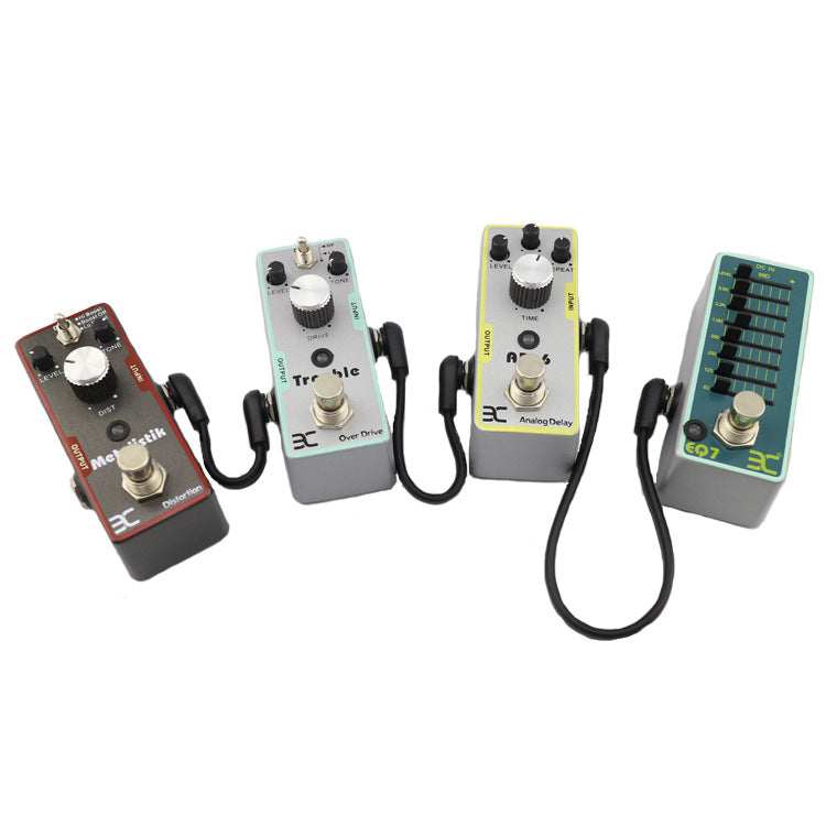 Electric guitar effector cable monoblock cable bass shielded noise reduction cable