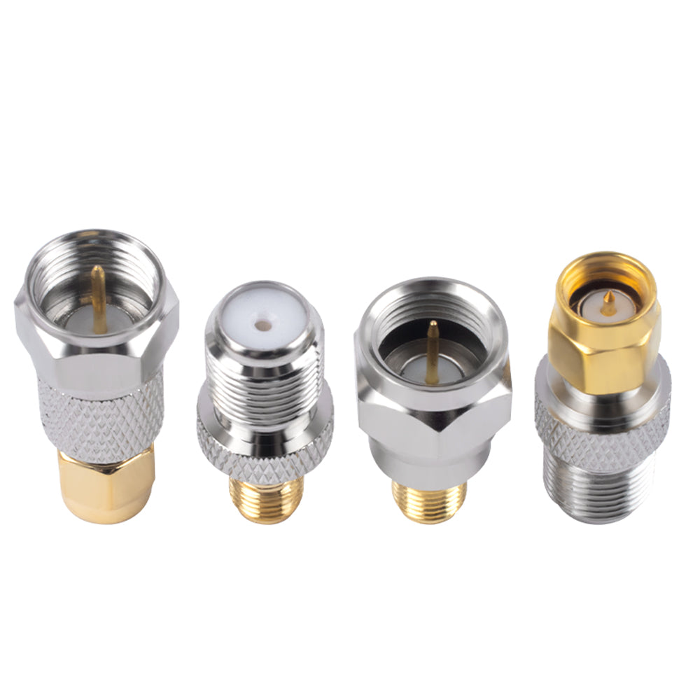 F to SMA Antenna Signal Amplifier Adapter Male Female RF Coaxial Connector