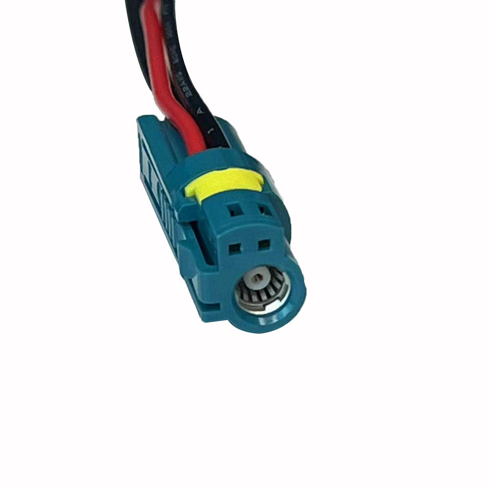 Fakra+2 Jack to Fakra+2 Jack Adapter Wire Power Connector Cable Z key Code