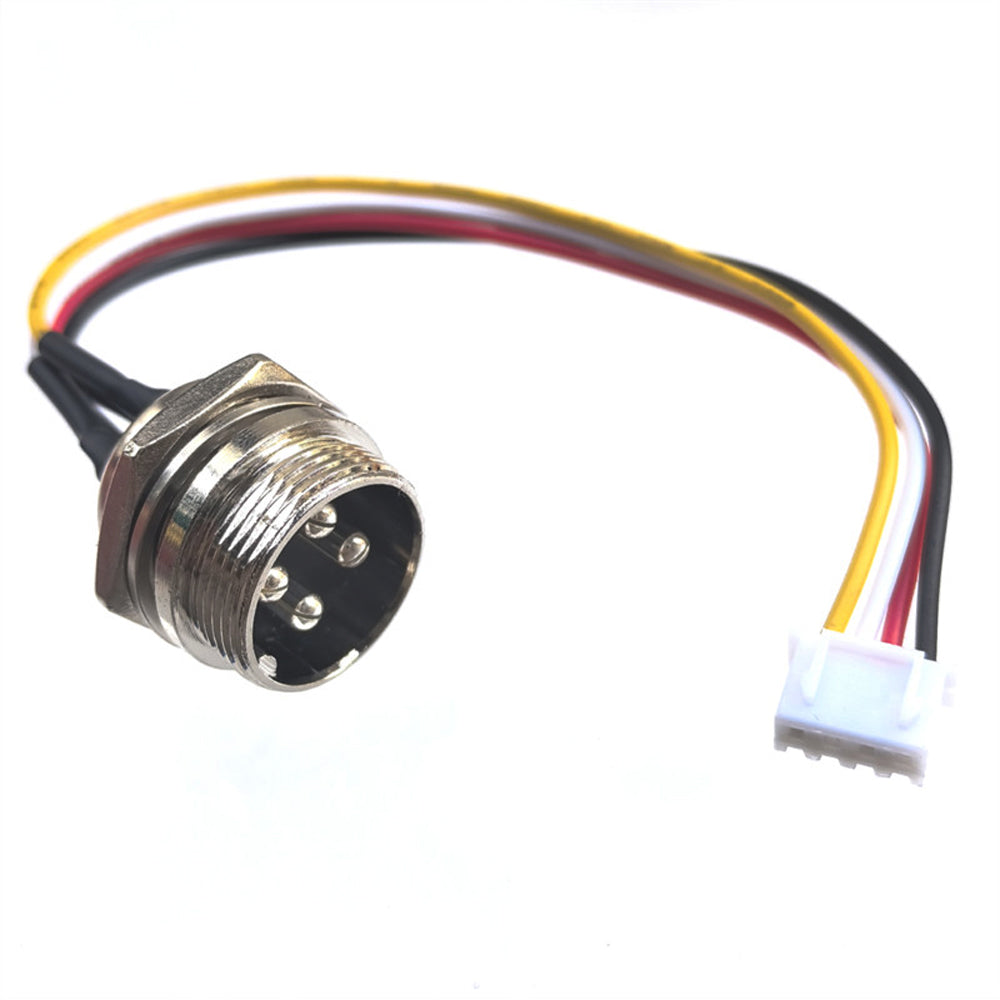 GX12 Aviation Plug Connector Cable 2 3 4 5 6 7 Core to PH2.0/XH2.54 Terminal Wire Customization