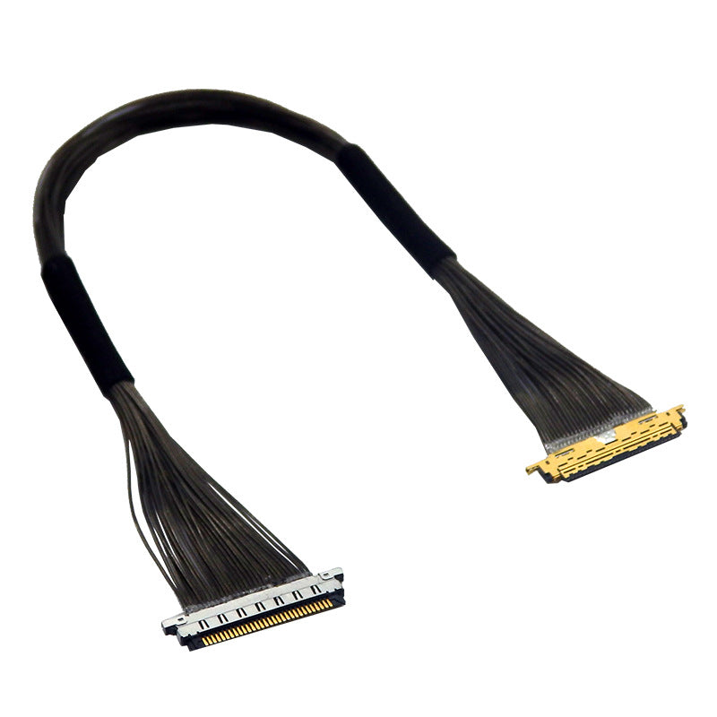 HD screen cable I-PEX 20346-030T to 20473-030T ultra-fine coaxial cable