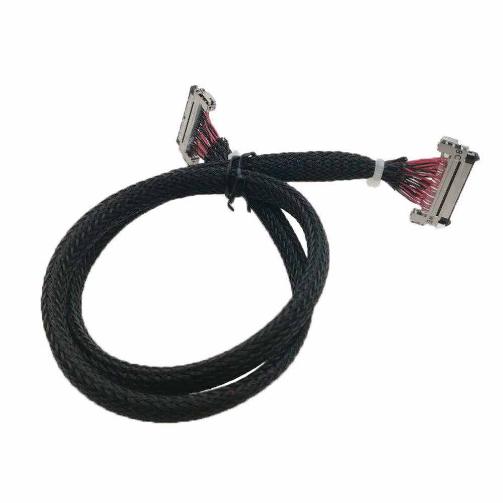 FX15S Series 41Pin LVDS Cable 0.5mm Pitch Twisted Pair Signal Harness