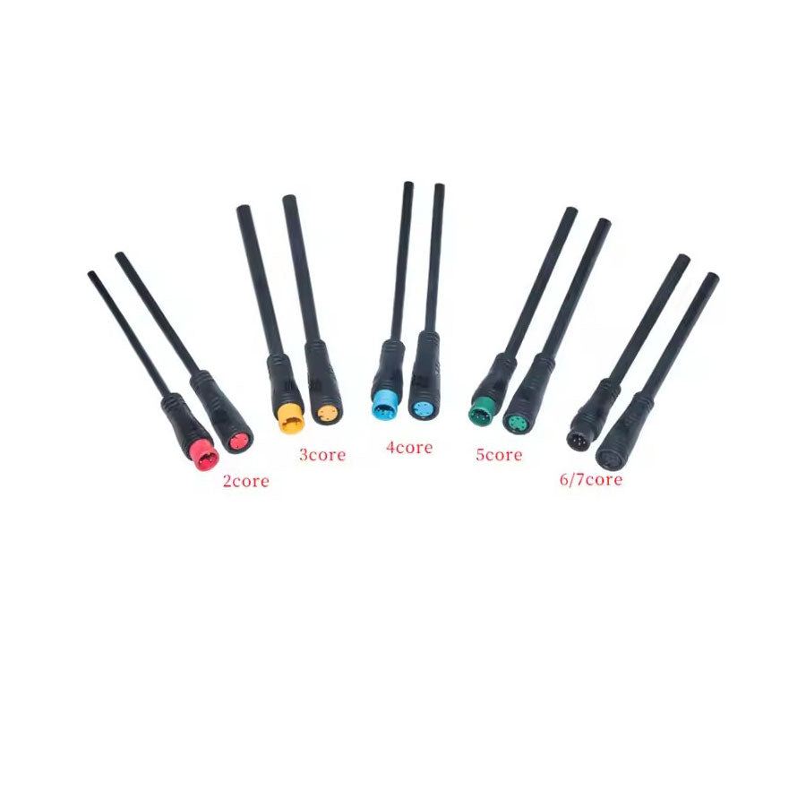 IP65 waterproof adapter cable 3-7 pin male and bus connector wiring harness