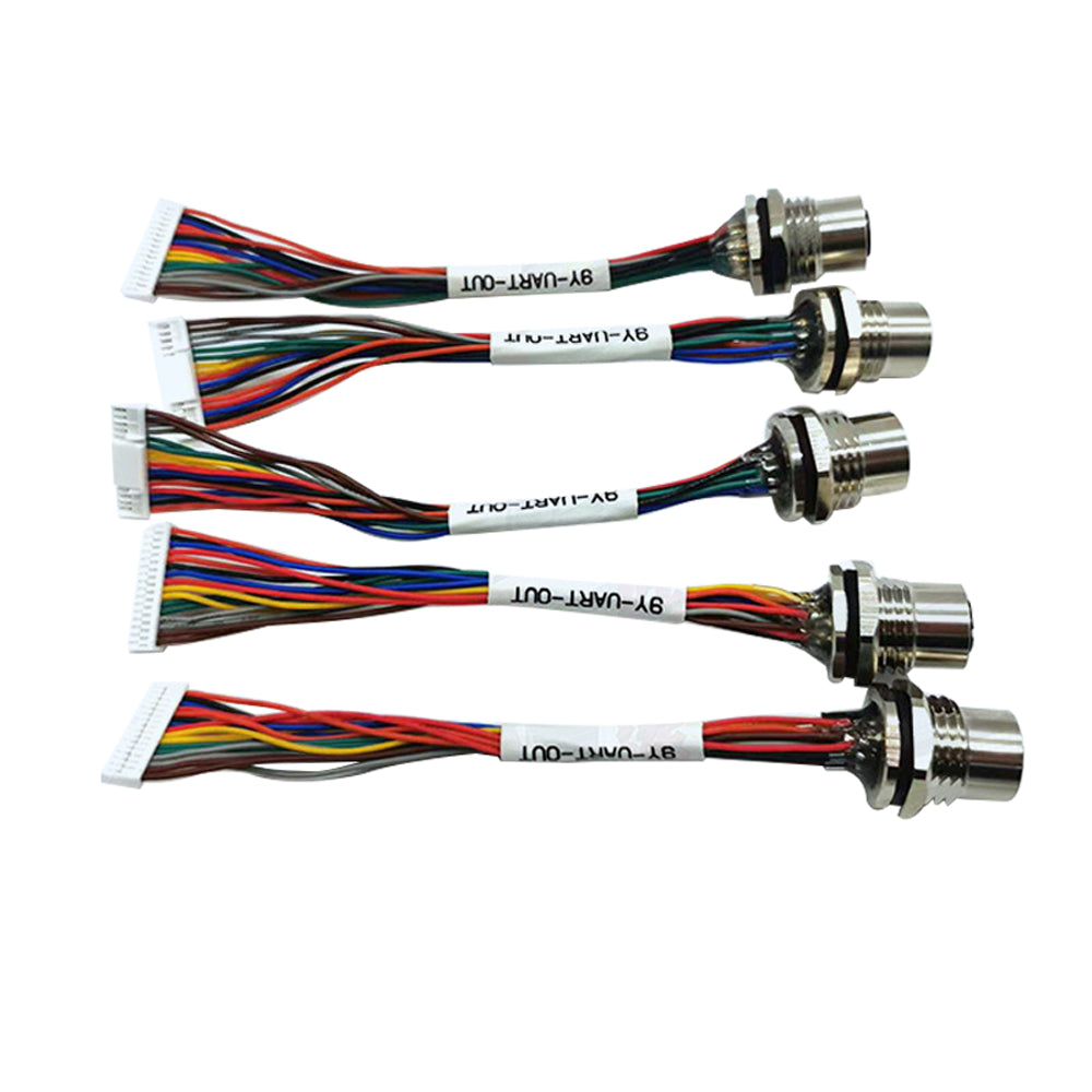 Intelligent Robot Wiring Harness Customized M12 Aviation Plug Electrical Appliance Motherboard Power Connector Cable Robot Control Cable