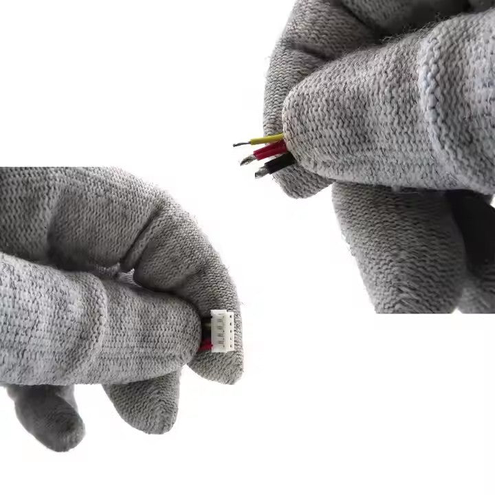 Удлинённый многоконтактный кабельный жгут с витыми контактами и разъемом JST XH 2,54 мм.