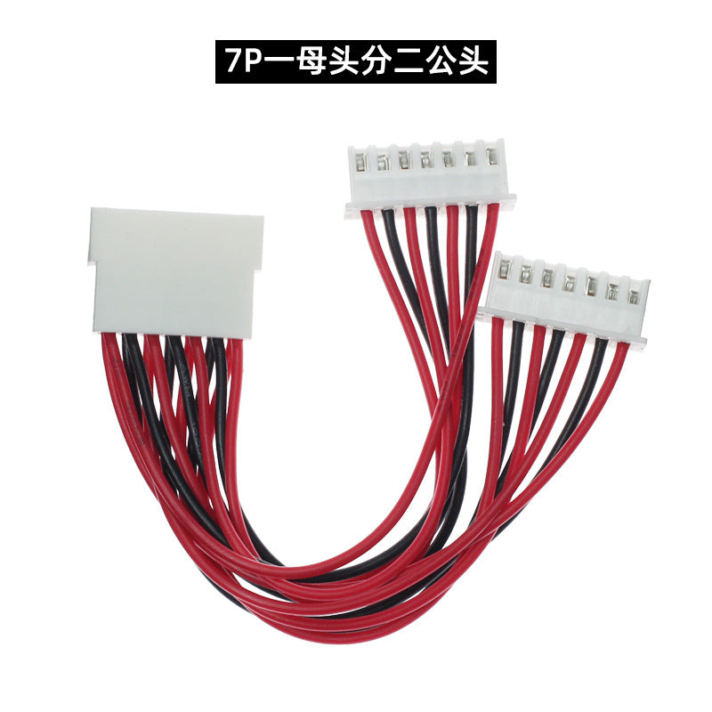 JST Xh Series 2.54mm 2p-7p Terminal Wire Harness One to two adapter cable