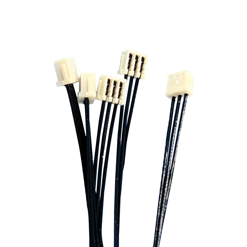 1.0mm JST 08SR-3S IDC Connector Wire Automotive Rearview Imaging Harness
