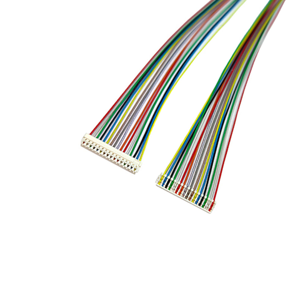 0.8mm Pitch 16Pin JST SUR Series IDC Connector Cable