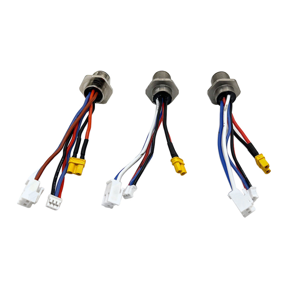 M12 to XT60 to XH2.54 Terminal Wire Flange Seat Aviation Plug Roud Connector Cable