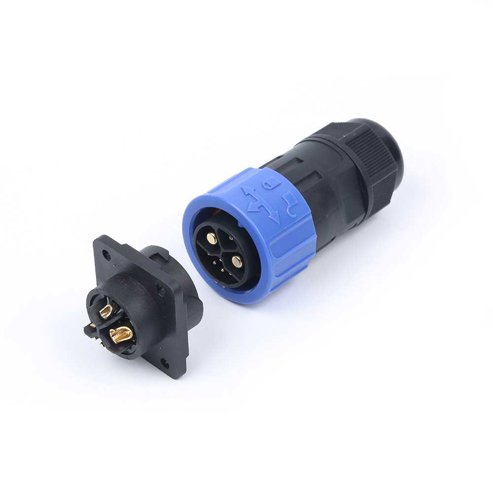 Solder-Free M23 IP67 Waterproof Circular Aviation Plug Industrial Power Terminal Wiring Harness