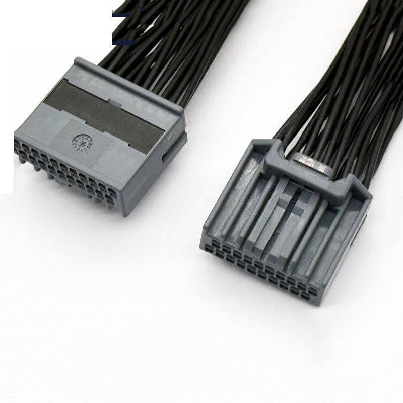 JAE MX34020SF1 Компактный неводонепроницаемый автомобильный разъем для подключения высокоплотных переключателей и датчиков ЭБУ, 20-контактный разъем, кабельная сборка, провод, изготовление на заказ.