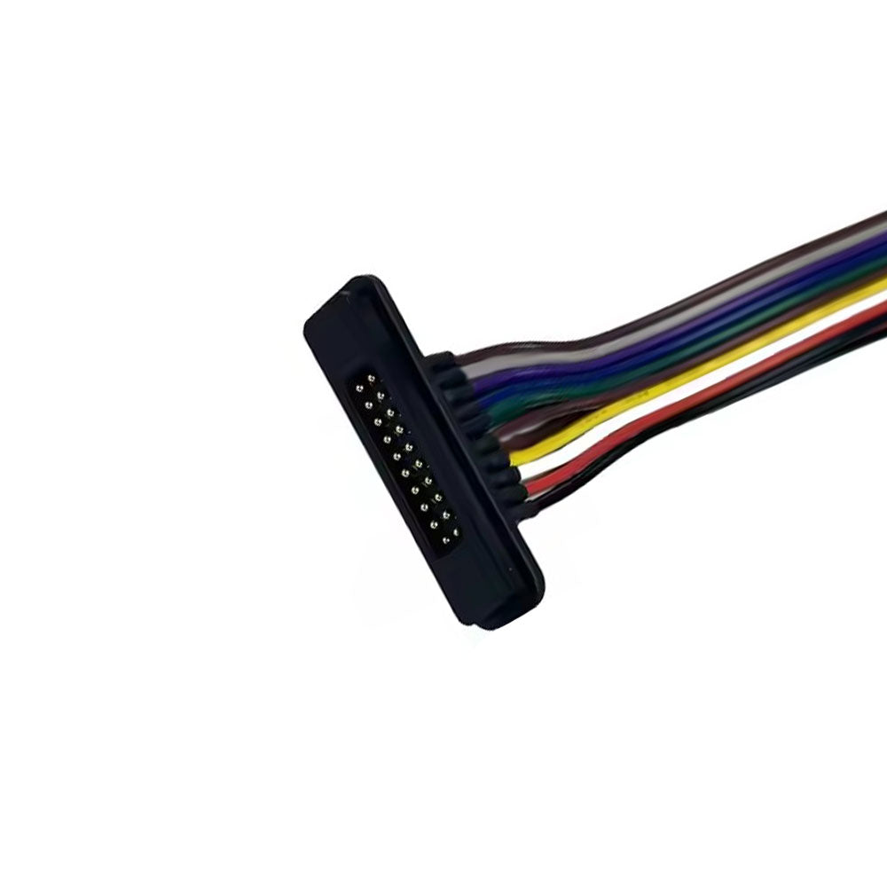 Magnetic Suction Head to JST JAE Molex Connectors Customizable Wire Harness